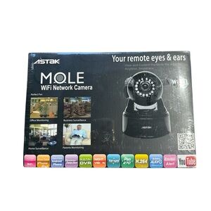 Mole WiFi Network Camera - Black